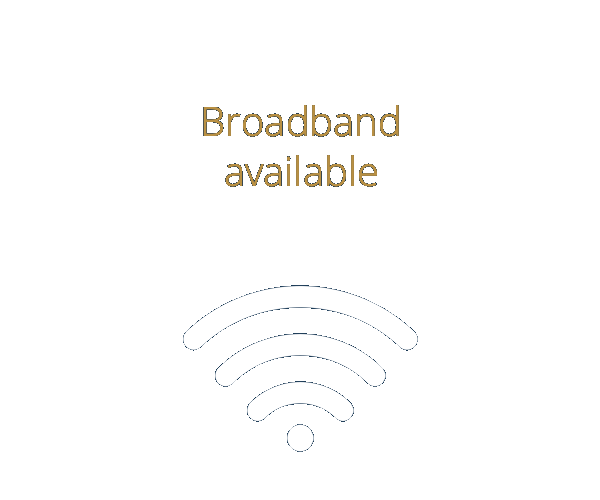 Broadband available